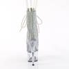 Pleaser - ADORE1021CRS Bottes de plateforme, Pole dance chaussures - Couleur argent/Transparent Product image